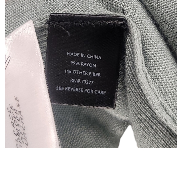 ❄️SIMPLY VERA - Large Mint Cardigan - Picture 4 of 4